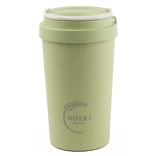Huski Home rice husk cup in pistachio color for cooking and dining, made from sustainable rice husk material.