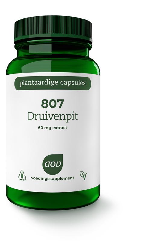 AOV 807 Druivenpitten 60.00 Vegetarische capsules
