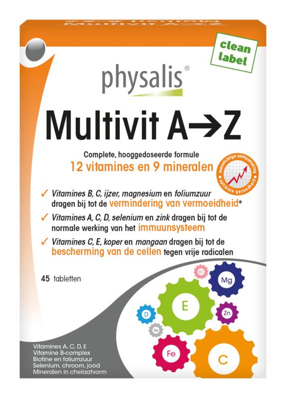 Physalis Multivit A-Z 45.00 Tabletten