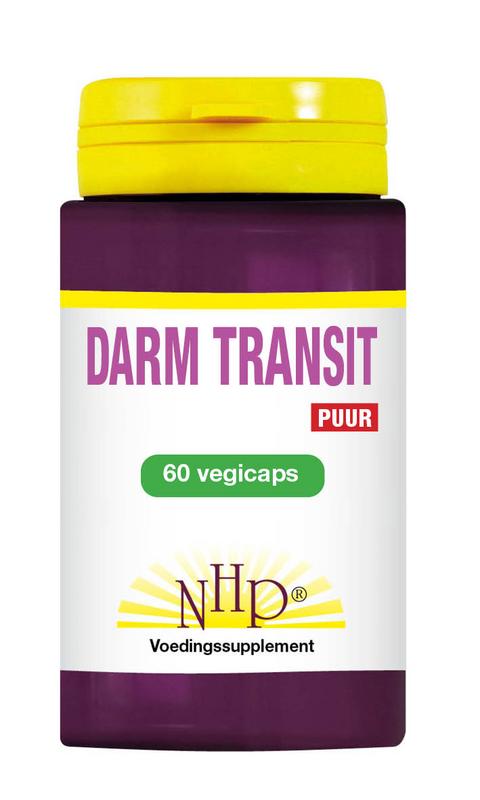 NHP Darm transit puur 60.00 Vegetarische capsules
