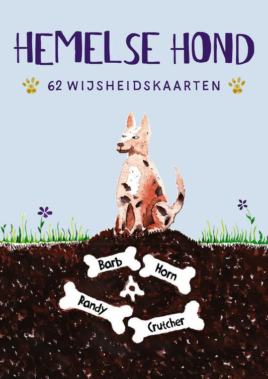 A3 boeken Hemelse hond - 62 wijsheidskaarten 1 Set