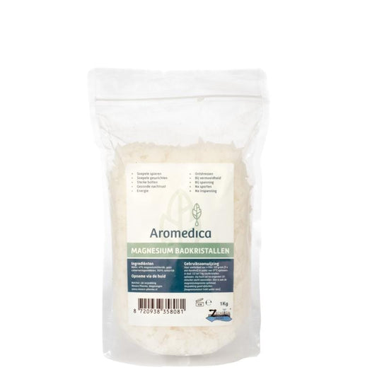 Aromedica Bad en Douche 1.00 Kilogram Aromedica Magnesium badkristallen 1.00 Kilogram