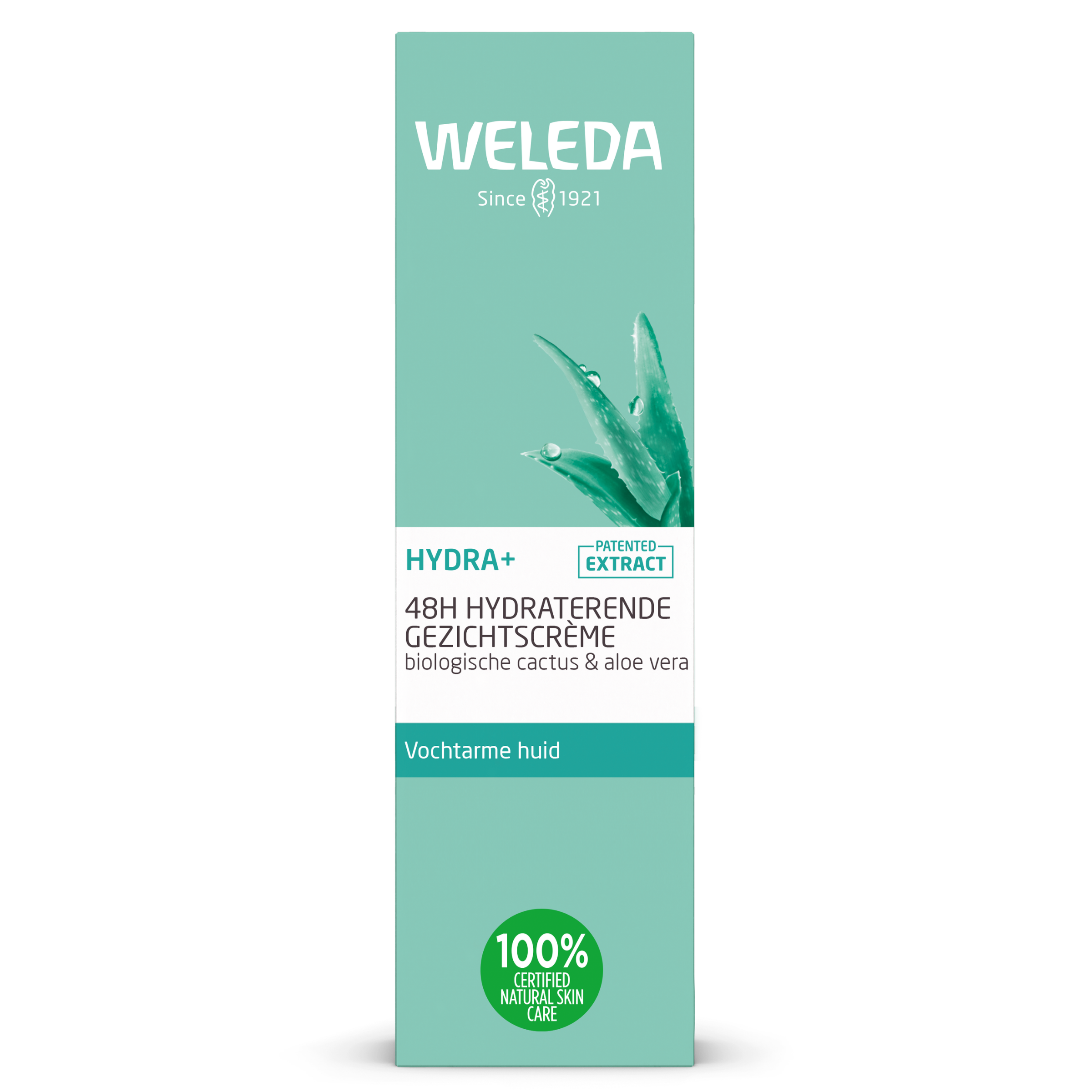 Weleda Hydra+ 48h gezichtscreme hydraterende 30.00 Milliliter