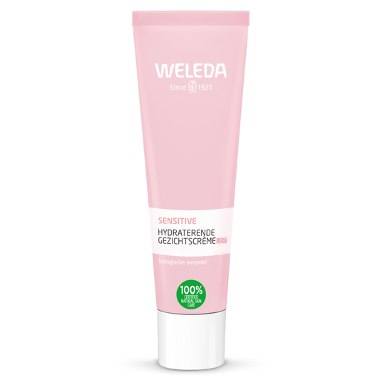 Weleda Gezichtscreme sensitive hydraterend light 30.00 Milliliter