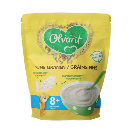 Olvarit Ontbijtpap fijne granen 8+ maanden 200.00 Gram