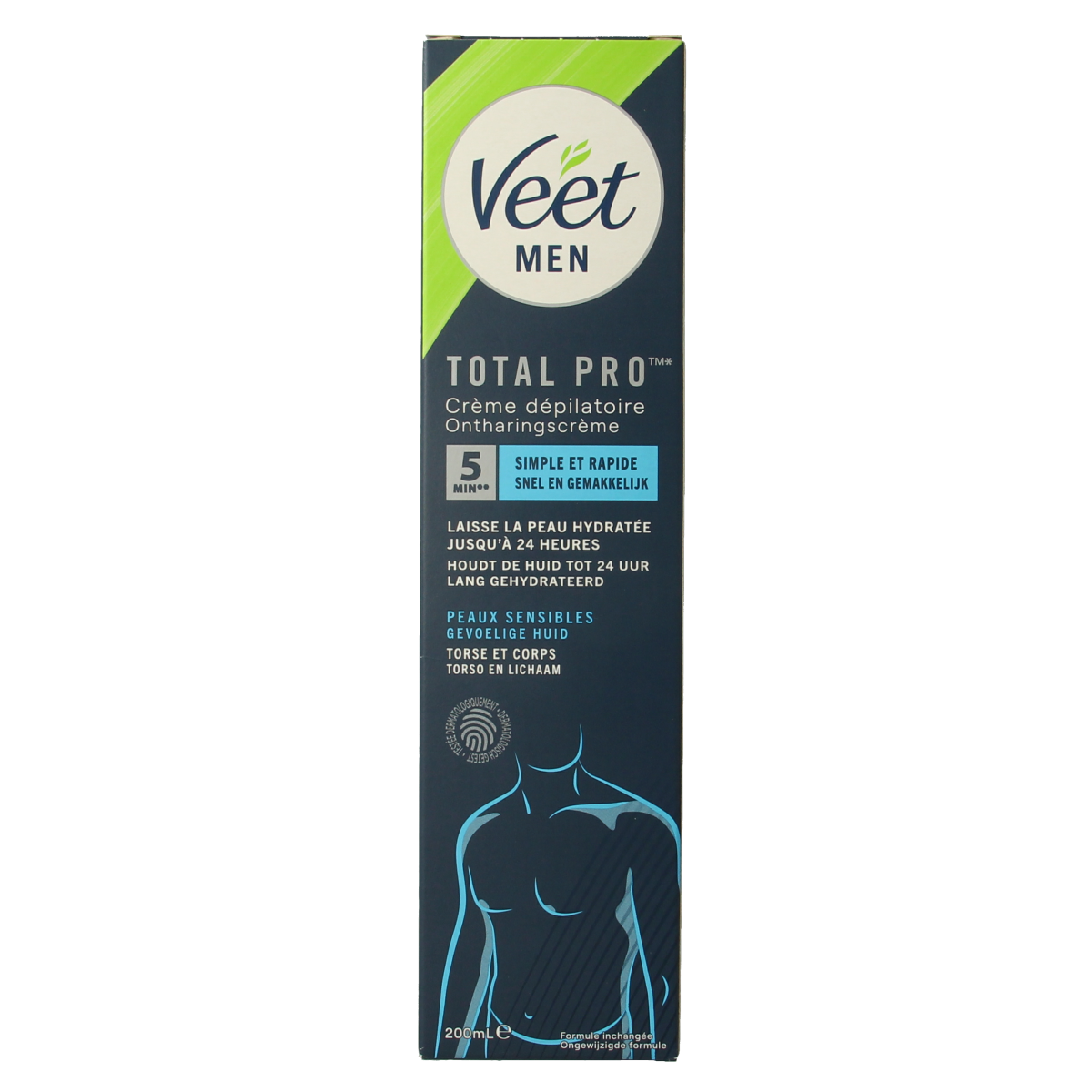 Veet Men ontharingscreme sensitive 200.00 Milliliter