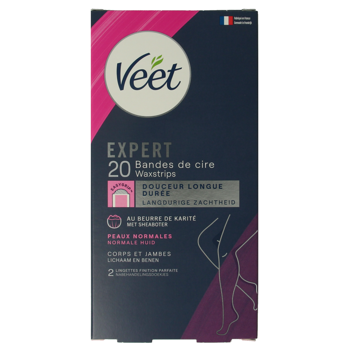 Veet Expert koude waxstrips been normal 20.00 Stuks