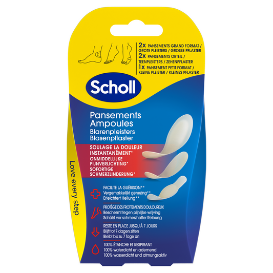 Dr. Scholl's Blarenpleisters mix 5.00 Stuks