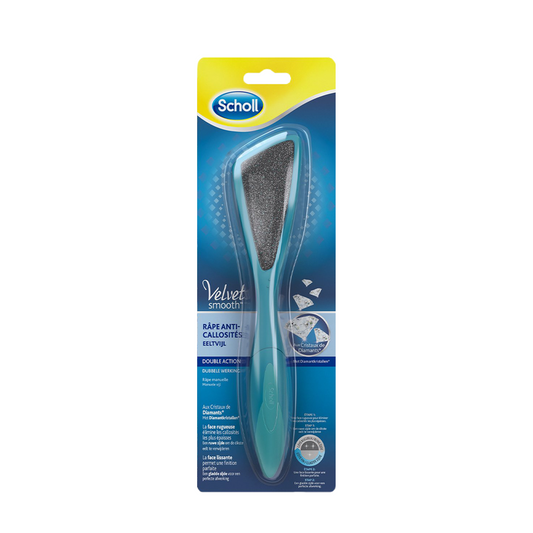 Dr. Scholl's Voetvijl velvet smooth met diamantkristallen 1.00 Stuks