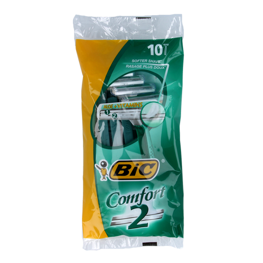 BIC Comfort 2 scheermesjes 10.00 Stuks