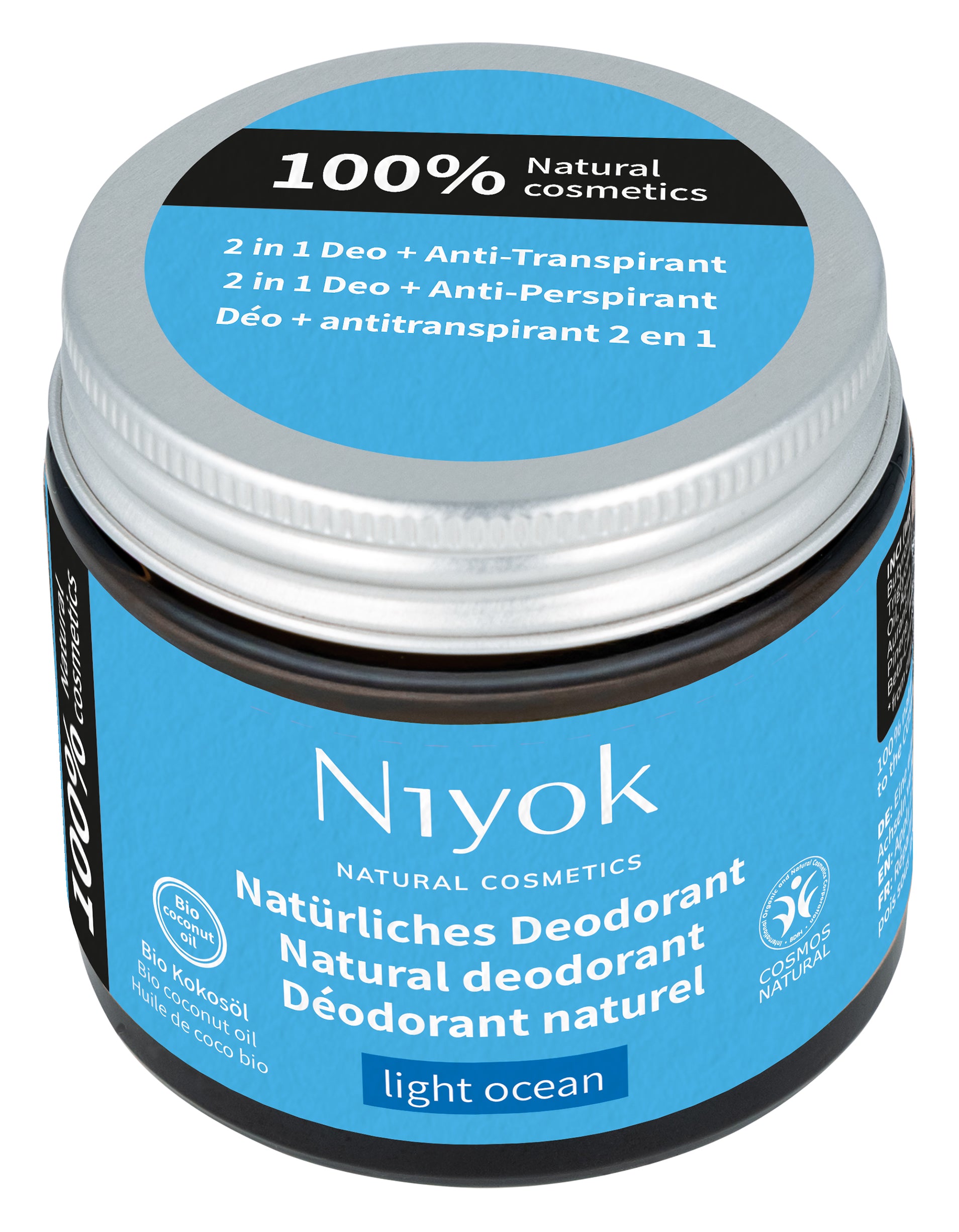 Niyok deo/antitranspirant light ocean 40.00 Milliliter