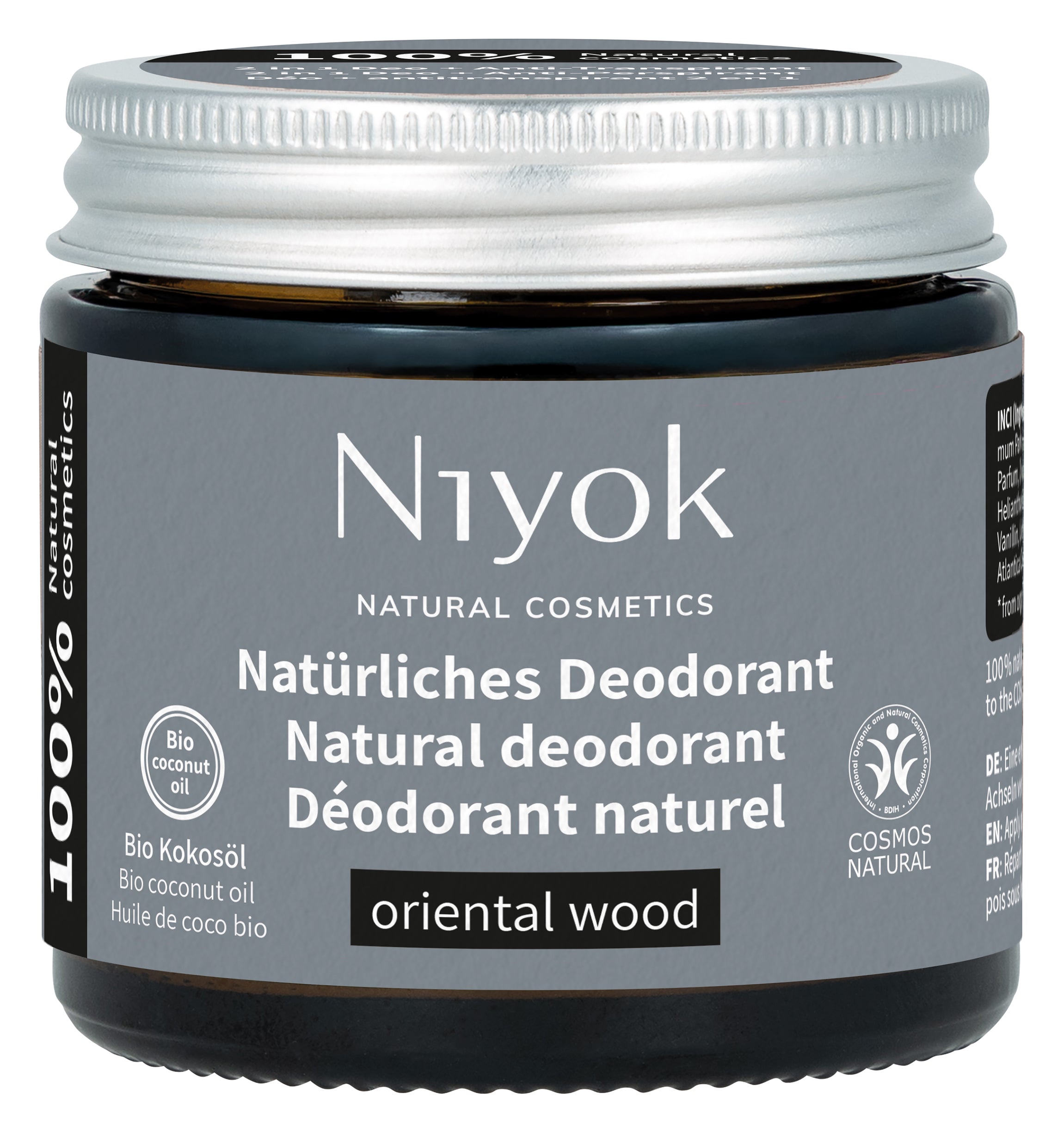 Niyok deo/antitranspirant oriental wood 40.00 Milliliter