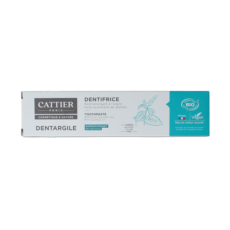 Cattier Tandpasta munt 75 Milliliter