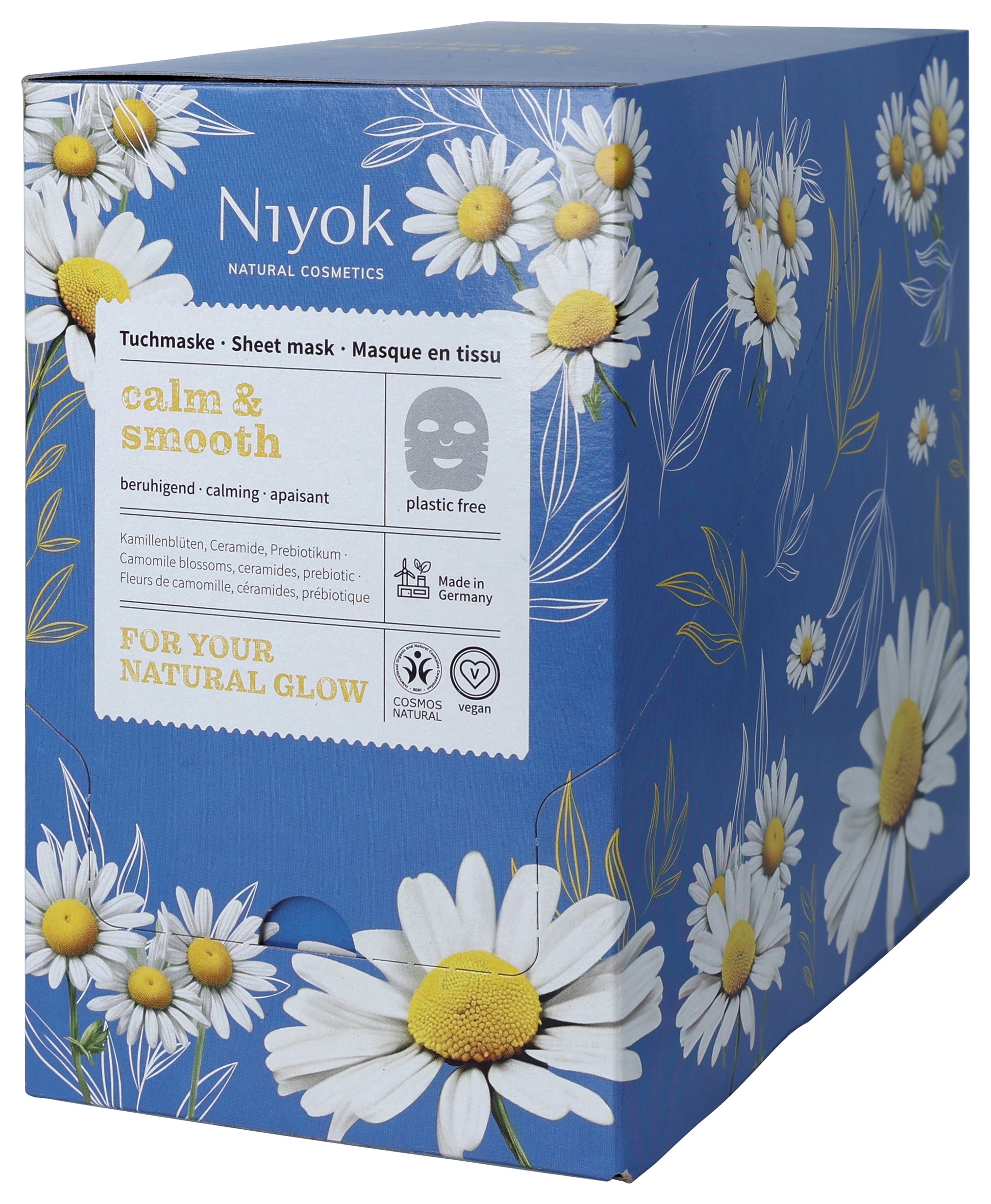 Niyok sheet mask Calm & Smooth 10.00 Milliliter