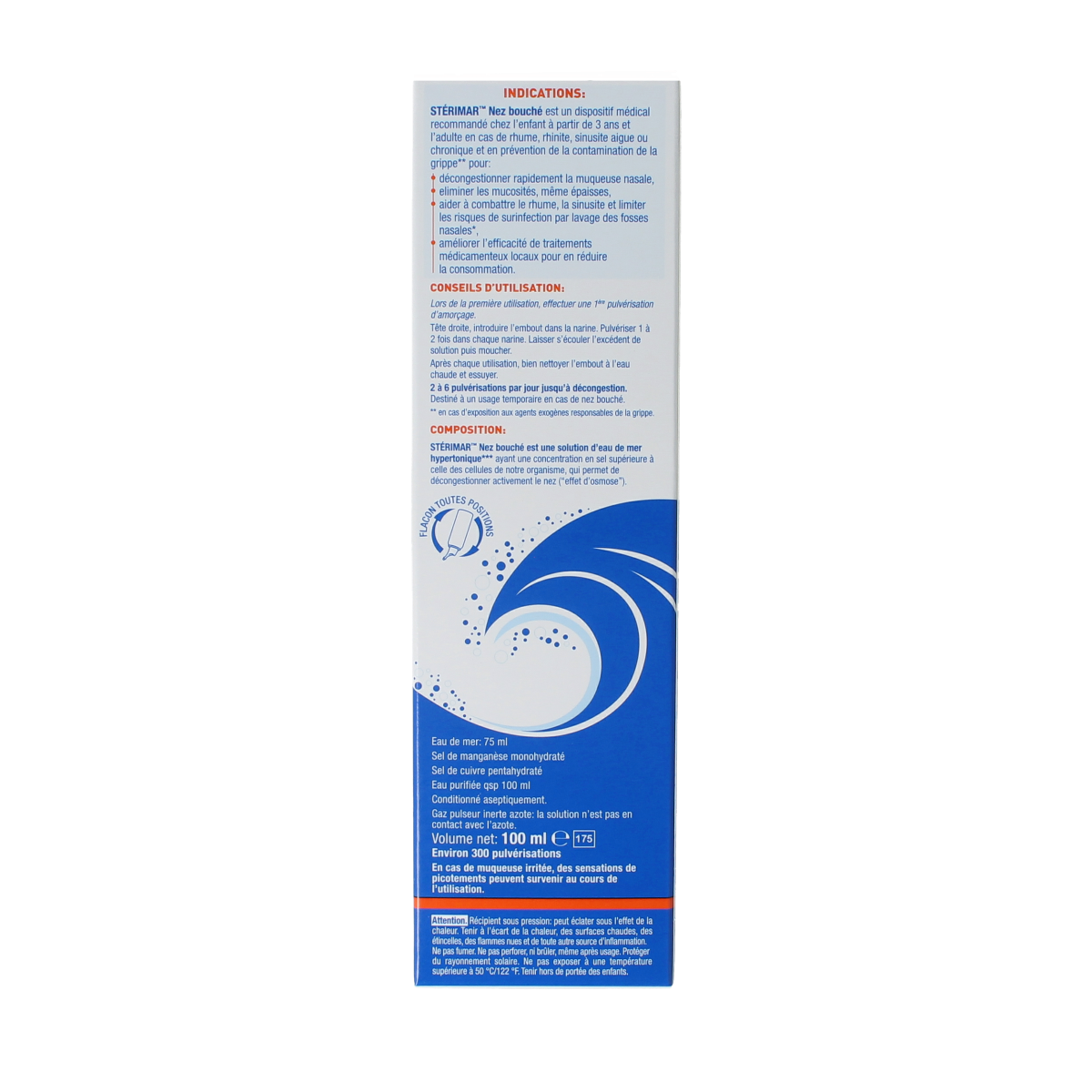 Sterimar Verstopte neus 100.00 Milliliter
