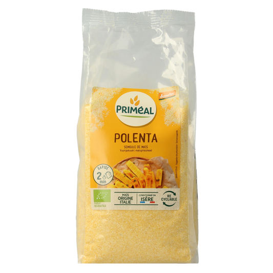 Primeal Polenta voorgekookte maisgriesmeel bio 500.00 Gram