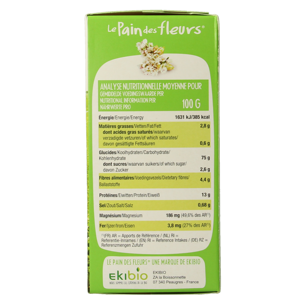 Ossengal crackers boekweit glutenvrij bio TESTing 2  150.00 Kauwtabletten