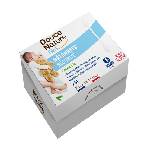 Douce Nature Baby wattenstaafjes bio 60.00 Stuks