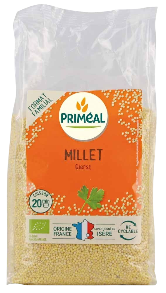 Primeal Gierst uit Frankrijk bio 1.00 Kilogram