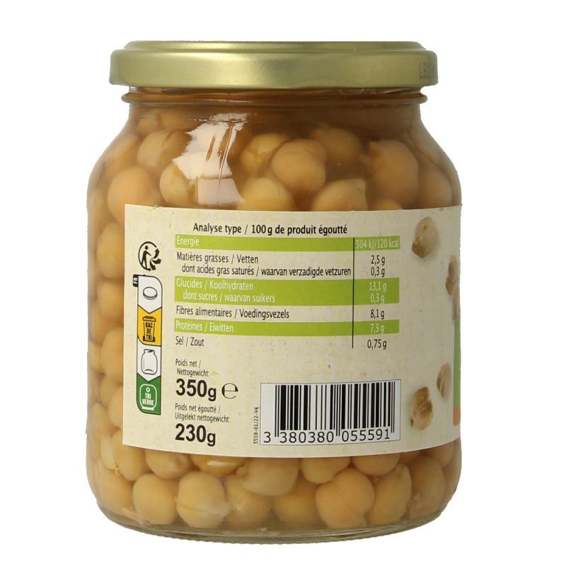 Primeal Kikkererwten demeter bio 350 Gram
