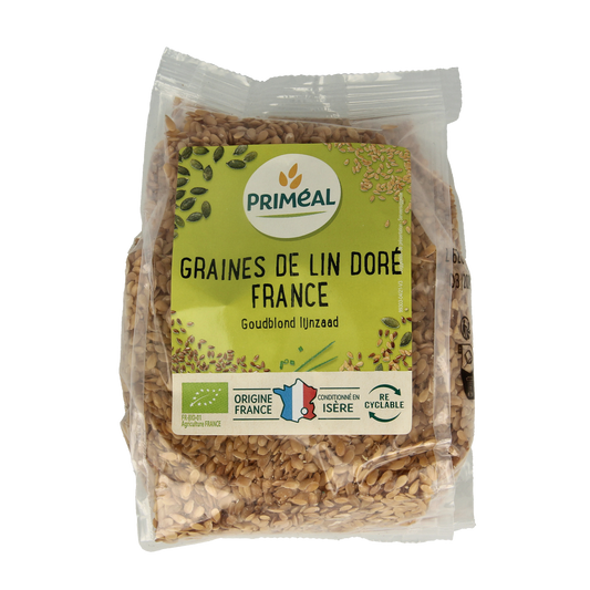 Primeal Lijnzaad goud bio 250.00 Gram