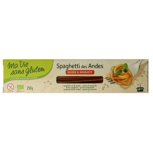 Ma Vie Sans Tricolor spaghetti glutenvrij bio 250.00 Gram