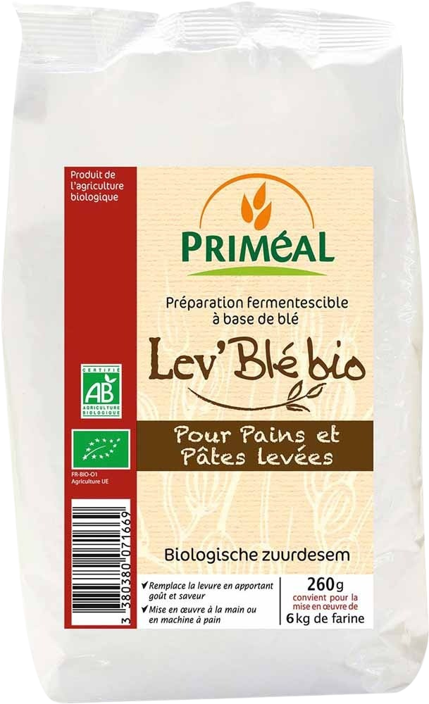 Primeal Zuurdesem tarwe bio 260.00 Gram