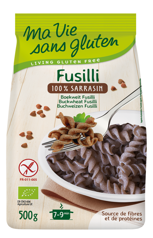 Ma Vie Sans Fusilli boekweit glutenvrij bio 500.00 Gram
