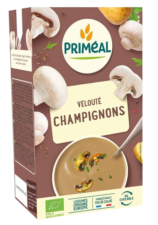 Primeal Veloute gebonden soep champignons bio 1.00 Liter