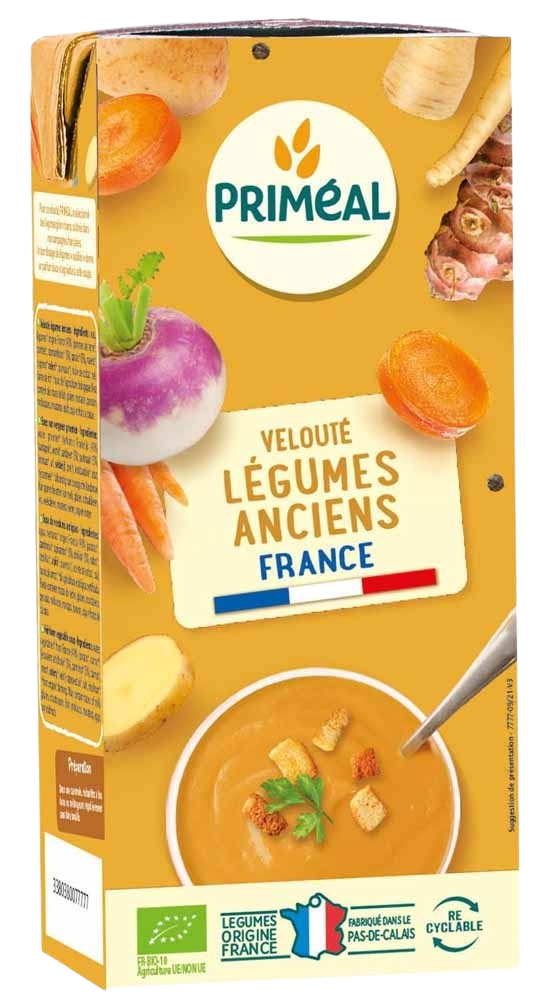 Primeal Veloute gebonden soep vergeten groente bio 330 Milliliter
