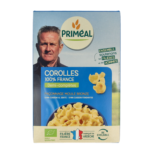 Primeal Corolle halfvolkoren pasta bio 400 Gram
