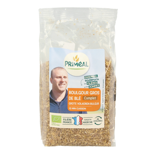 Primeal Tarwe bulgur Frankrijk bio 400.00 Gram
