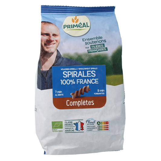 Primeal Fusilli volkoren bio 500.00 Gram