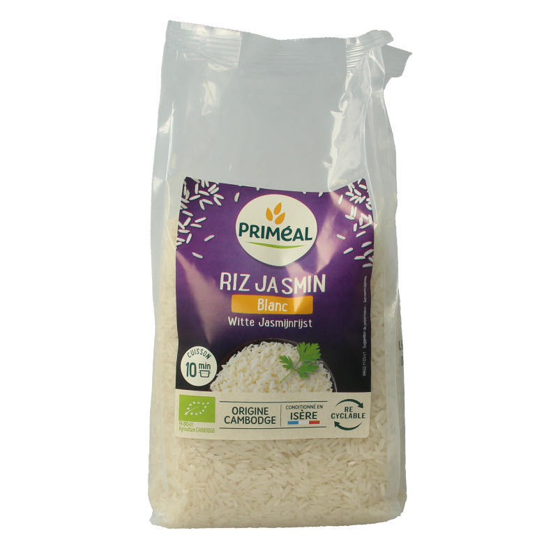 Primeal Witte jasmijnrijst bio 1 Kilogram