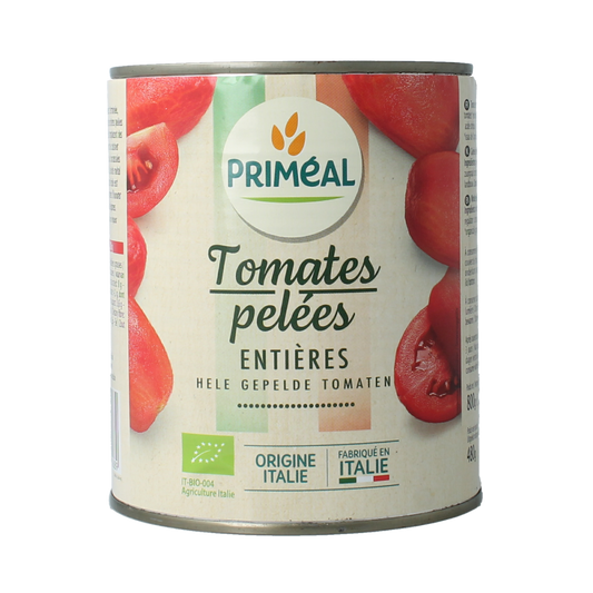 Primeal Tomaten gepeld bio 800.00 Gram