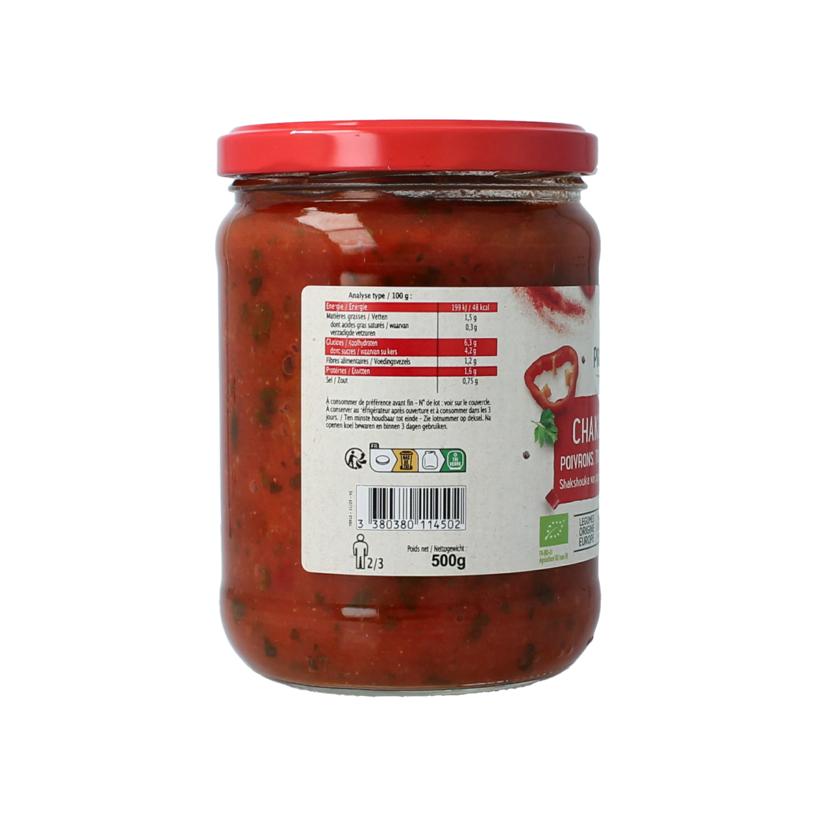 Primeal Shakshuka bio 500.00 Gram