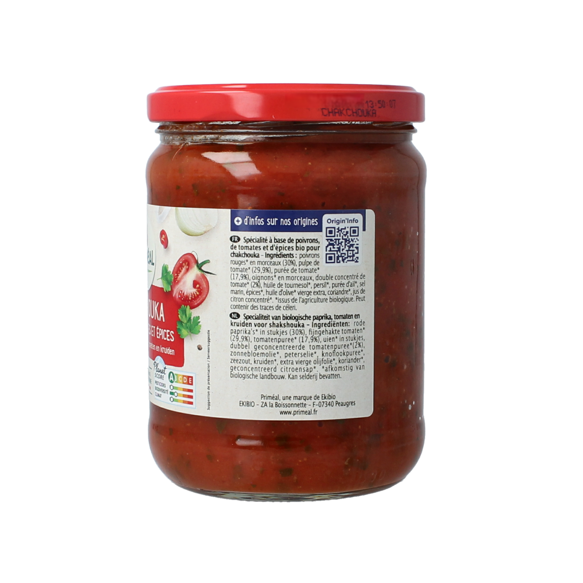 Primeal Shakshuka bio 500.00 Gram