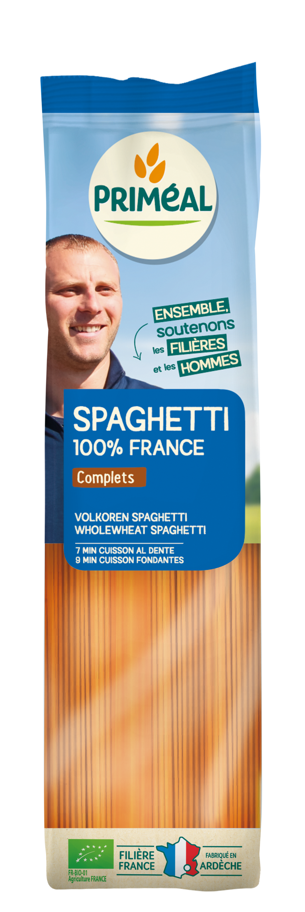 Primeal Volkoren spaghetti bio 500 Gram