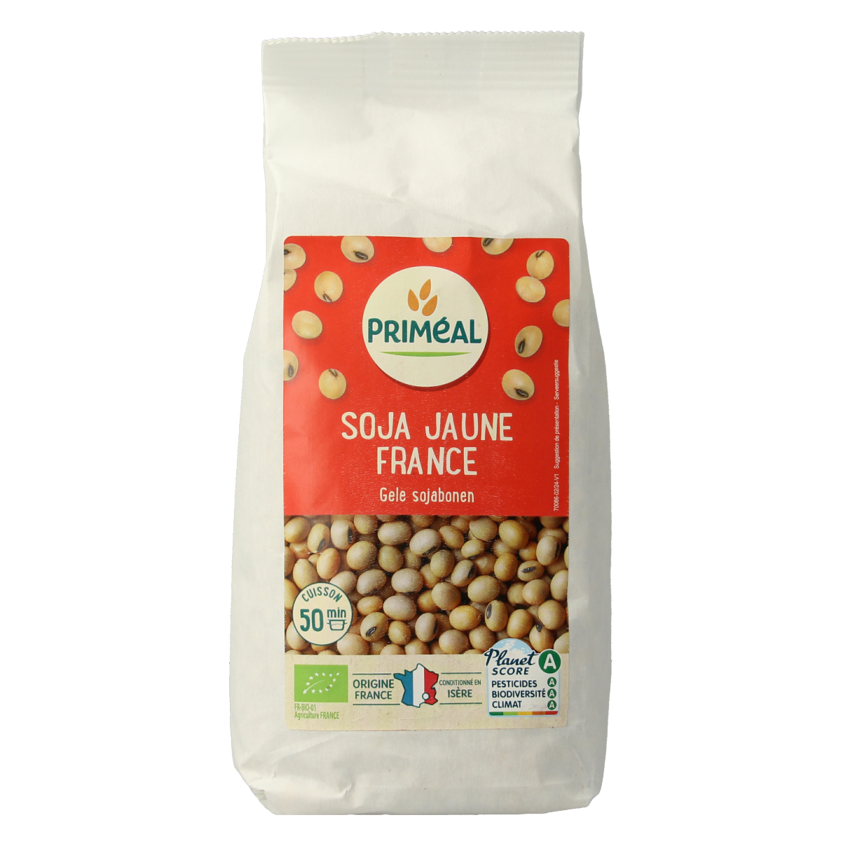 Primeal Op=Op Sojabonen geel bio  500.00 Gram