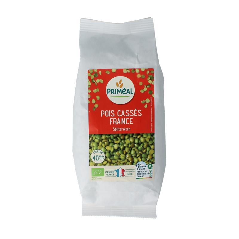 Primeal Spliterwten bio 500 Gram