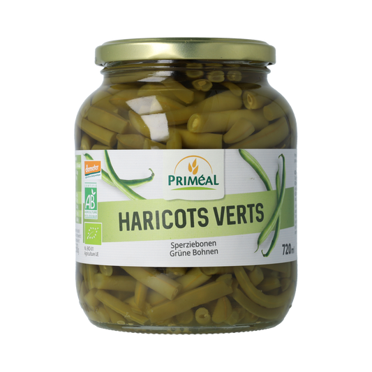 Primeal Haricots verts sperziebonen demeter bio 690.00 Gram