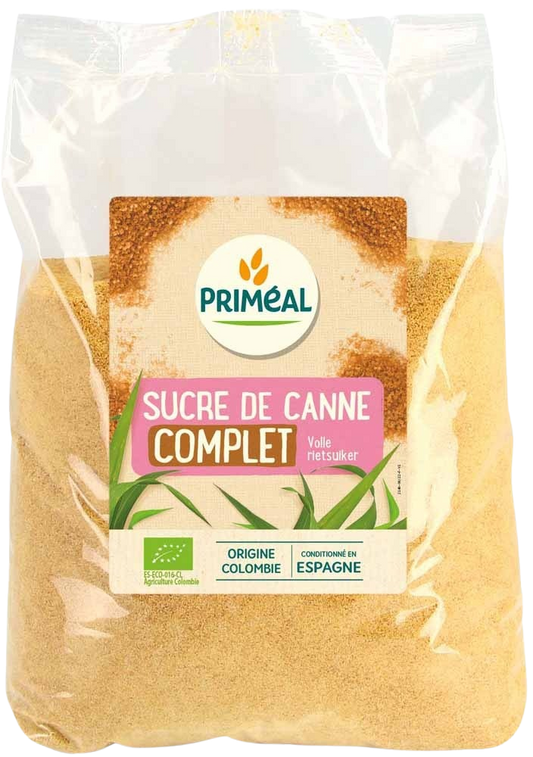 Primeal Volle rietsuiker bio 1.00 Kilogram