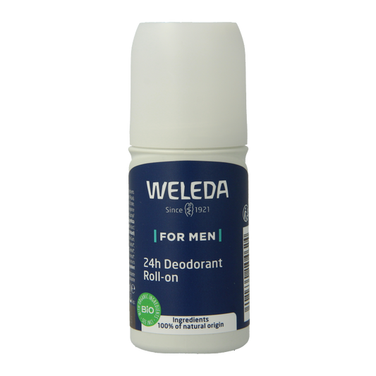 Weleda Deodorant men roll on 24h 50 Milliliter
