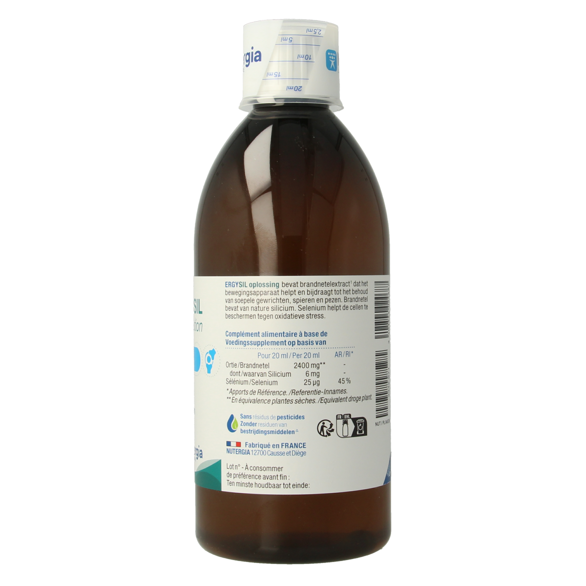 Nutergia Ergysil oplossing 500.00 Milliliter