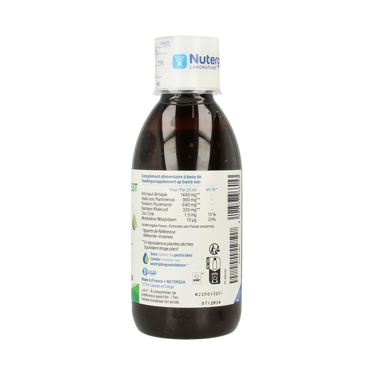 Nutergia Ergydigest 250.00 Milliliter