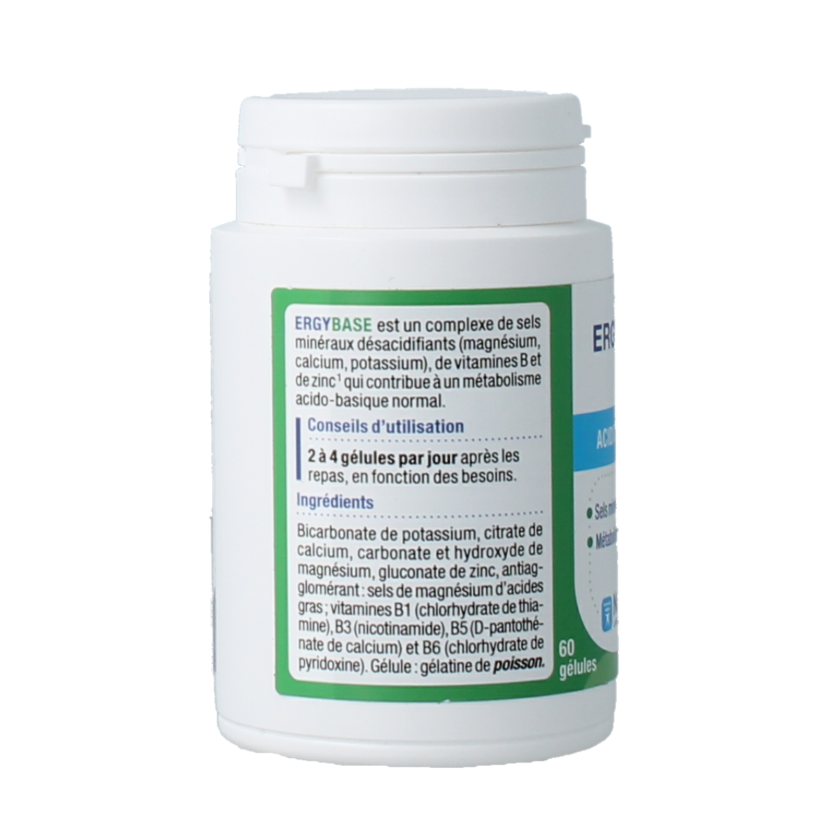 Nutergia Ergybase 60.00 Capsules