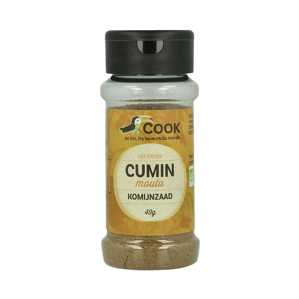 Cook Komijn gemalen bio 40.00 Gram