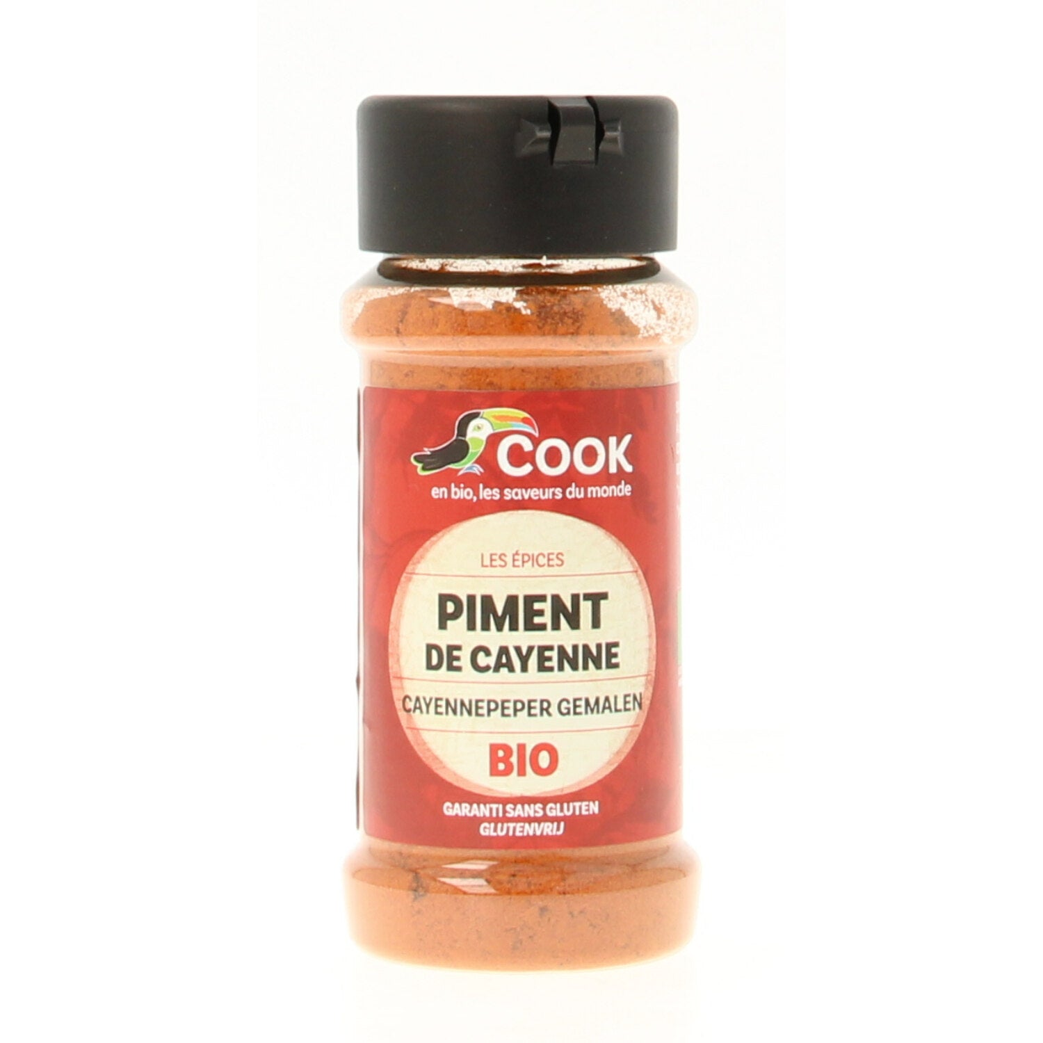 Cook Cayennepeper gemalen bio 40.00 Gram