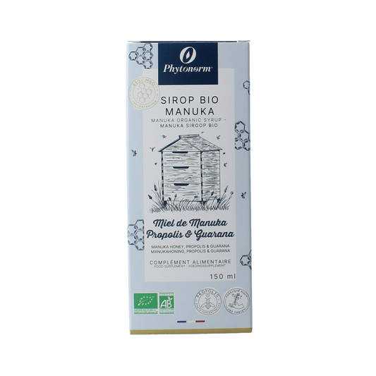 Aprolis Siroop manuka propolis guarana bio 150 Milliliter
