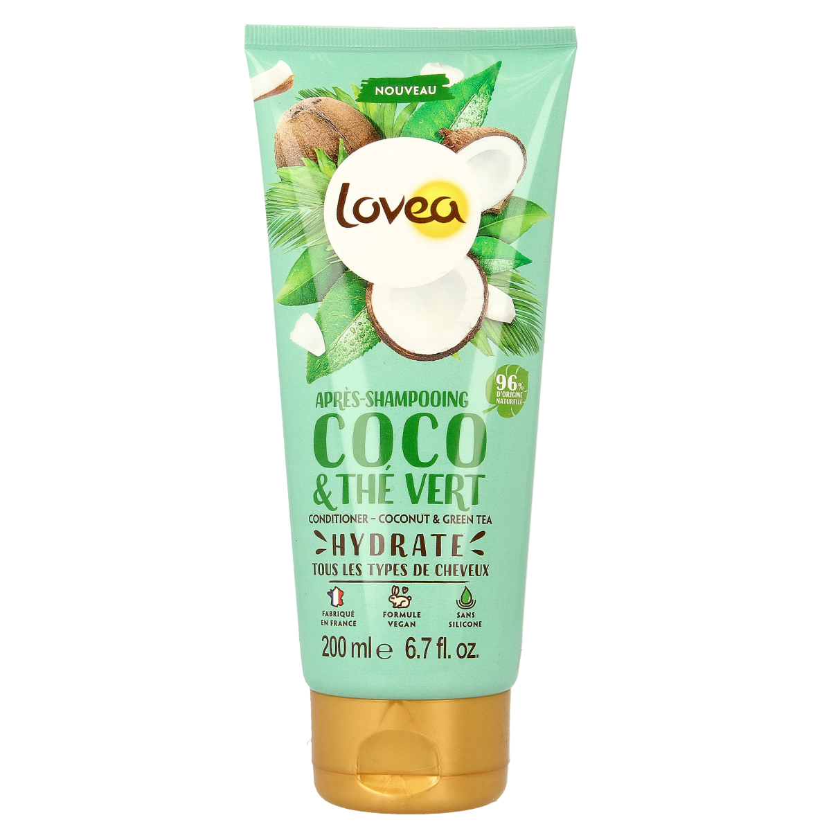 Lovea Conditioner coco & green tea 200.00 Milliliter